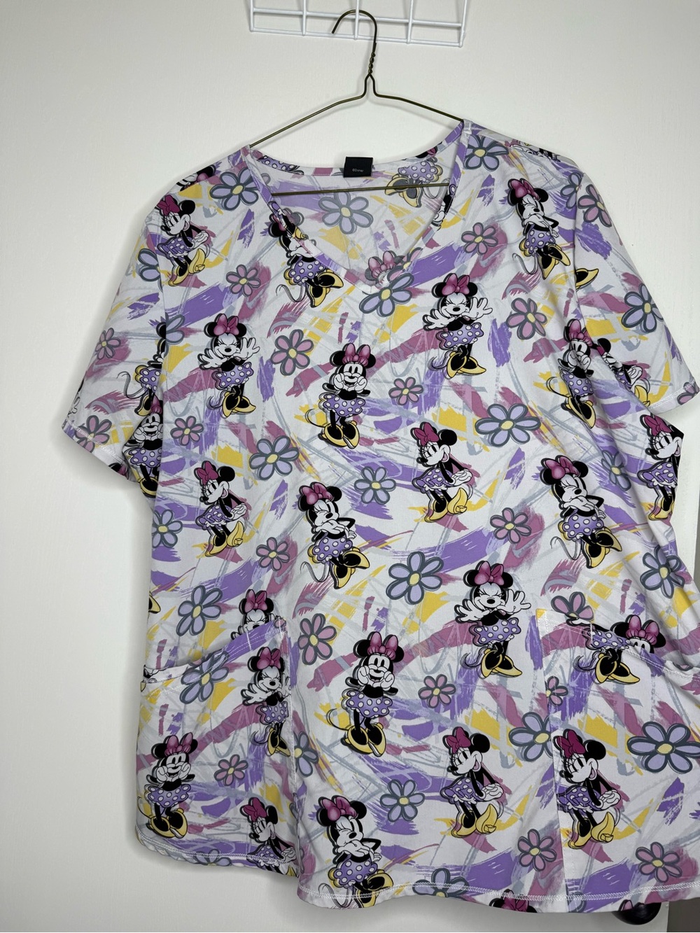 ❤️2 for $25❤️ Disney Floral Print Top in Lavender, Pink and Yellow
